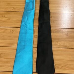George Blue and Black Ties